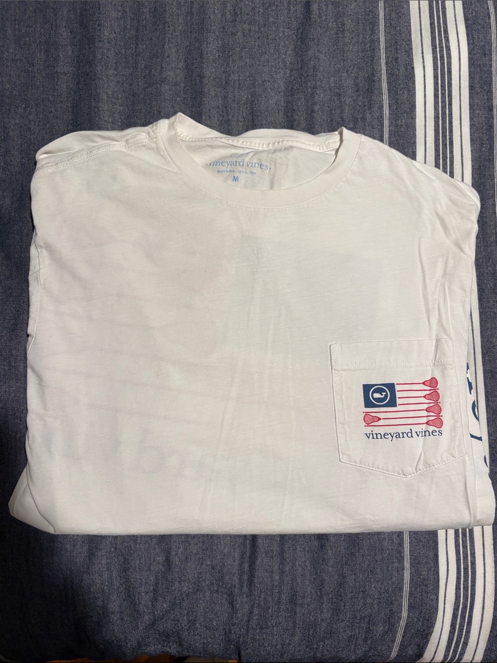 Vineyard Vines White Long-Sleeve - lacrosse